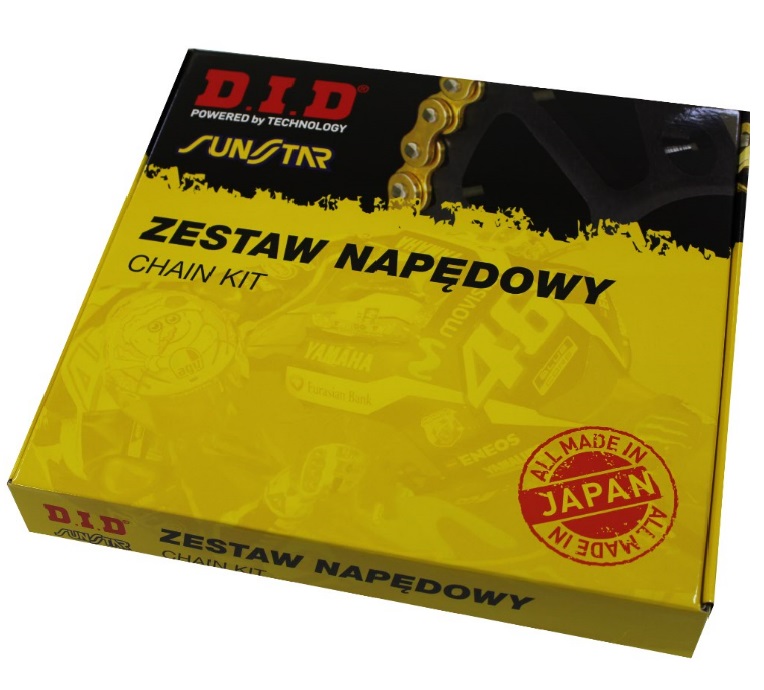 ZESTAW NAPĘDOWY DID520NZ 114 SUNF383-14 SUNR1-3631-50 (520NZ TC250 06-08)