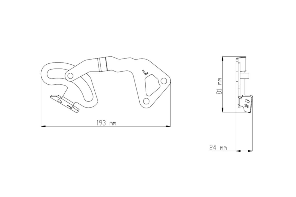 WZMOCNIENIE SZYBY TURYSTYCZNEJ PUIG DO BMW R1200GS / R1250GS (DWUSTRONNE)