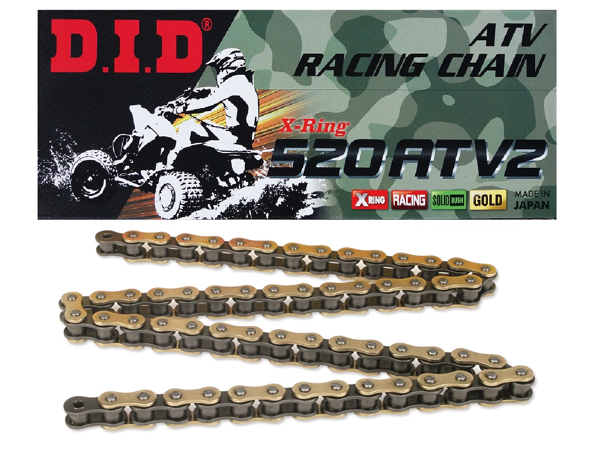 ŁAŃCUCH NAPĘDOWY DID520ATV2G&B-94