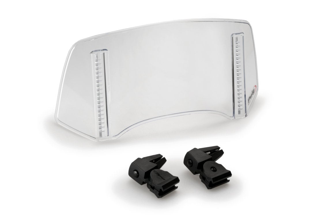 REGULOWANY DEFLEKTOR PUIG DO SZYB I OWIEWEK 2.0 (30X13 CM, CLIP-ON) PRZEZROCZYSTY