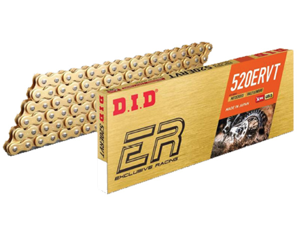 DID ŁAŃCUCH NAPĘDOWY DID520ERVT-118 (ZŁOTY)