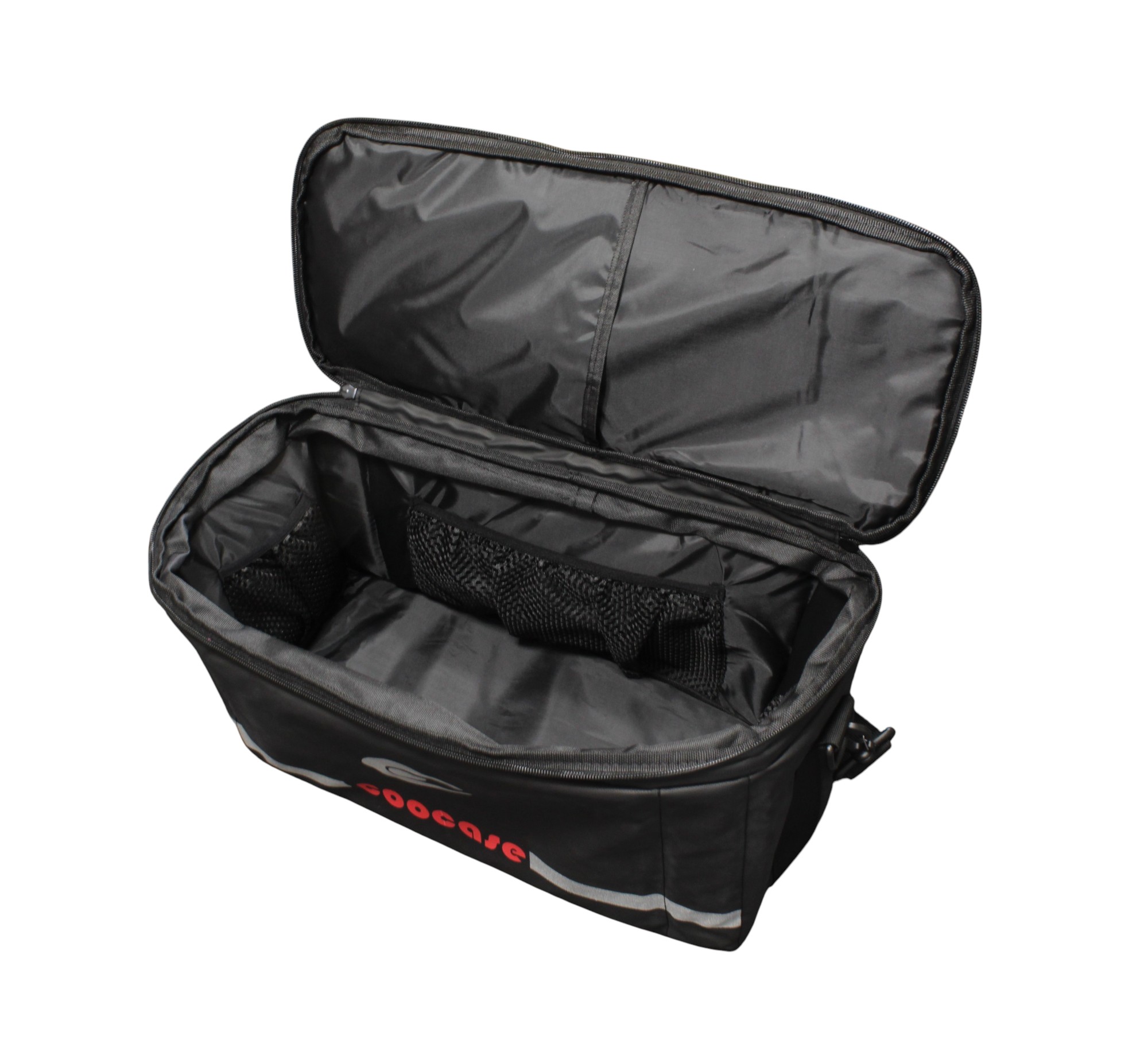 ZESTAW 3 KUFRÓW ALUMINIOWYCH (2X36L SYMETRYCZNE + 45L) COOCASE SZARY CAMO Z TORBĄ WEWNĘTRZNĄ