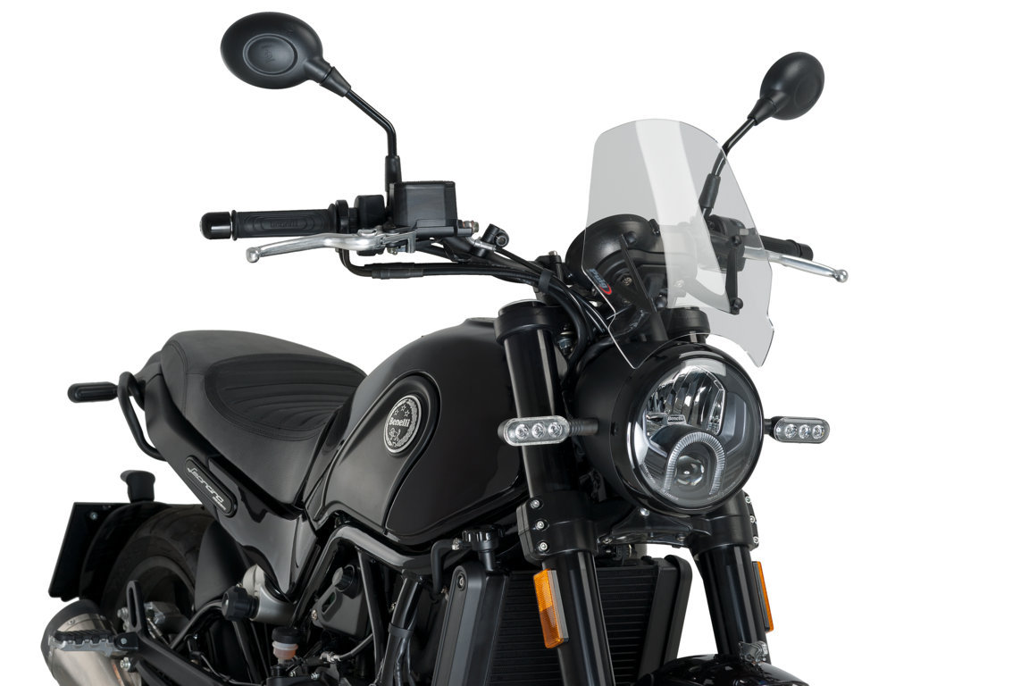 SZYBA OWIEWKA PUIG DO BENELLI LEONCINO 500 16-22 PRZEZROCZYSTA