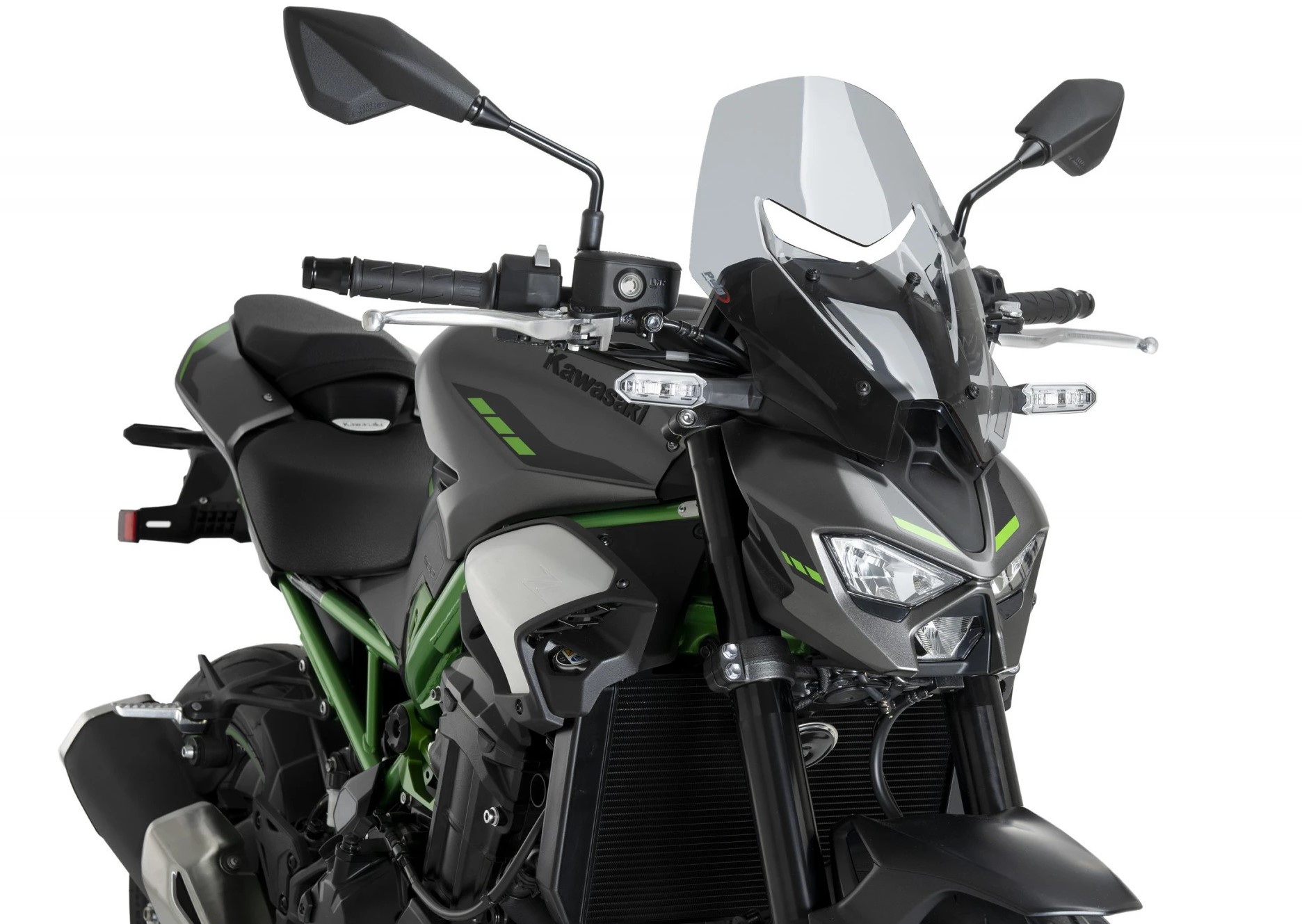 SZYBA OWIEWKA PUIG TOURING DO KAWASAKI Z900 25 LEKKO PRZYCIEMNIONA