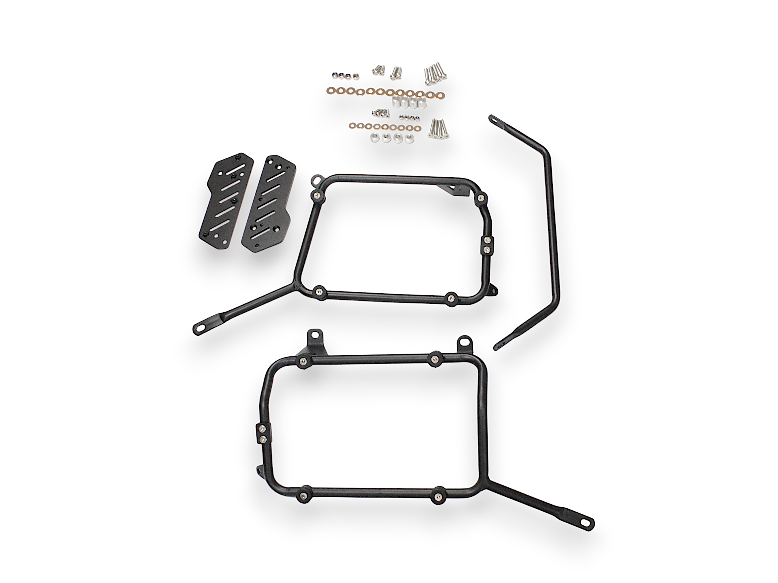 ZESTAW STELAŻY KUFER CENTRALNY + BOCZNE COOCASE BENELLI TRK-502X 2018-2021 PRAWY KUFER ASYMETRYCZNY