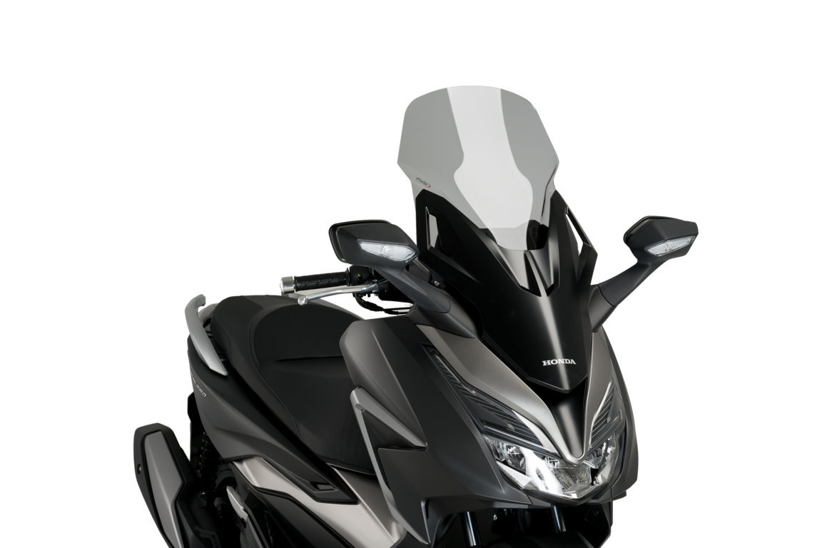 SZYBA PUIG V-TECH DO HONDA FORZA 350 2021 (TOURING) LEKKO PRZYCIEMNIONA