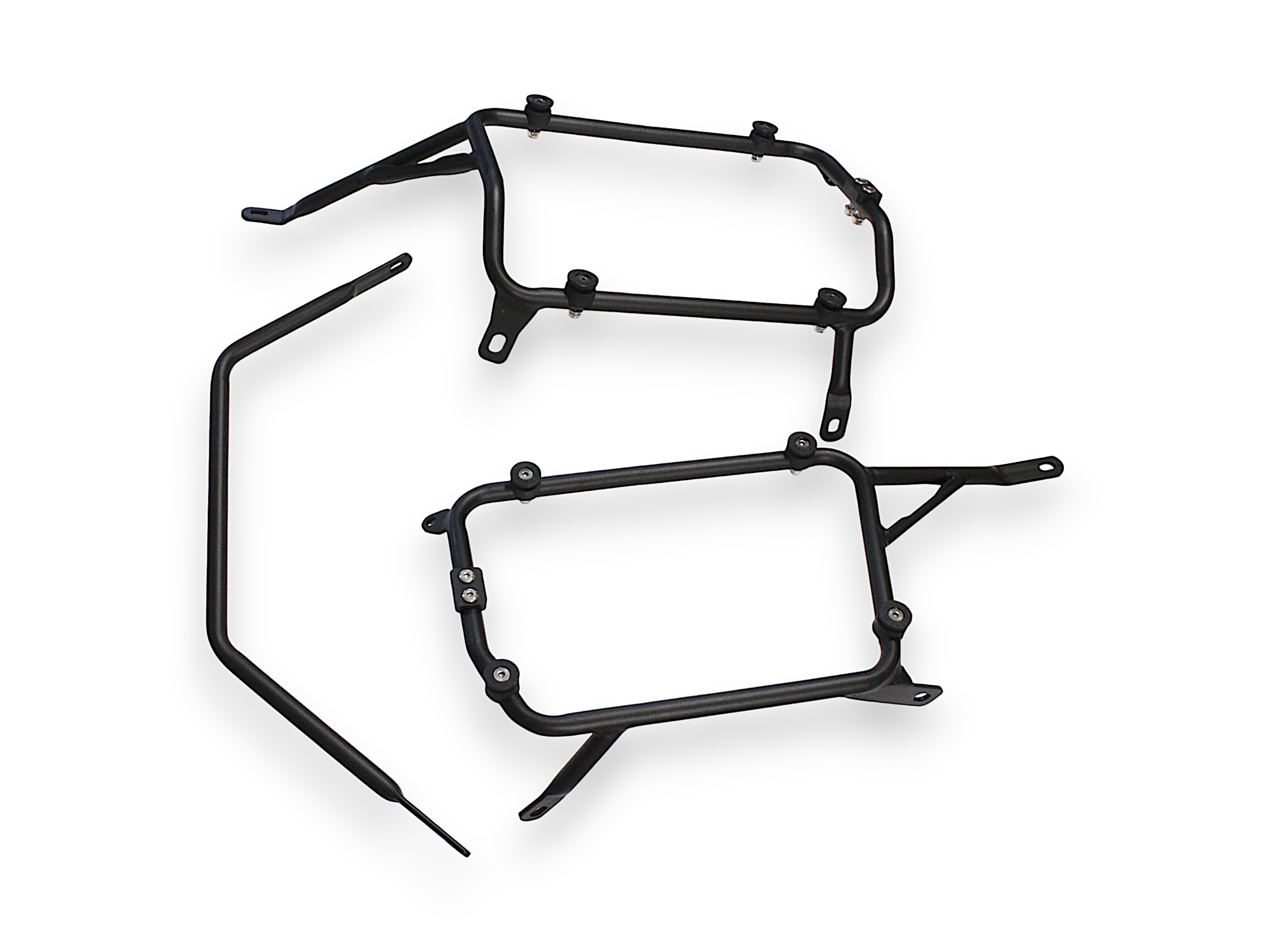 ZESTAW STELAŻY KUFER CENTRALNY + BOCZNE COOCASE BMW R1200GS/R1250GS 2010-2023 PRAWY KUFER ASYMETRYCZNY