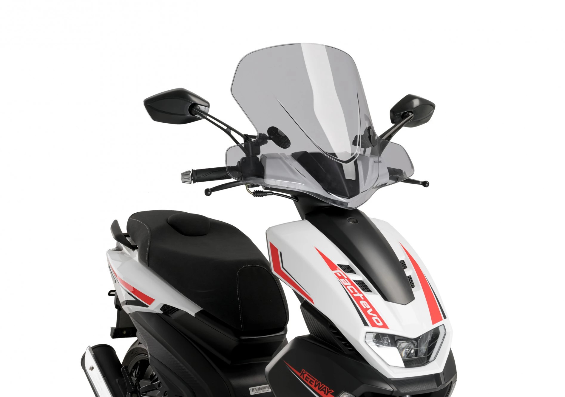 SZYBA CZOŁOWA PUIG FACT EVO 125 IE 4T E5 2021-2024 LEKKO PRZYCIEMNIONA