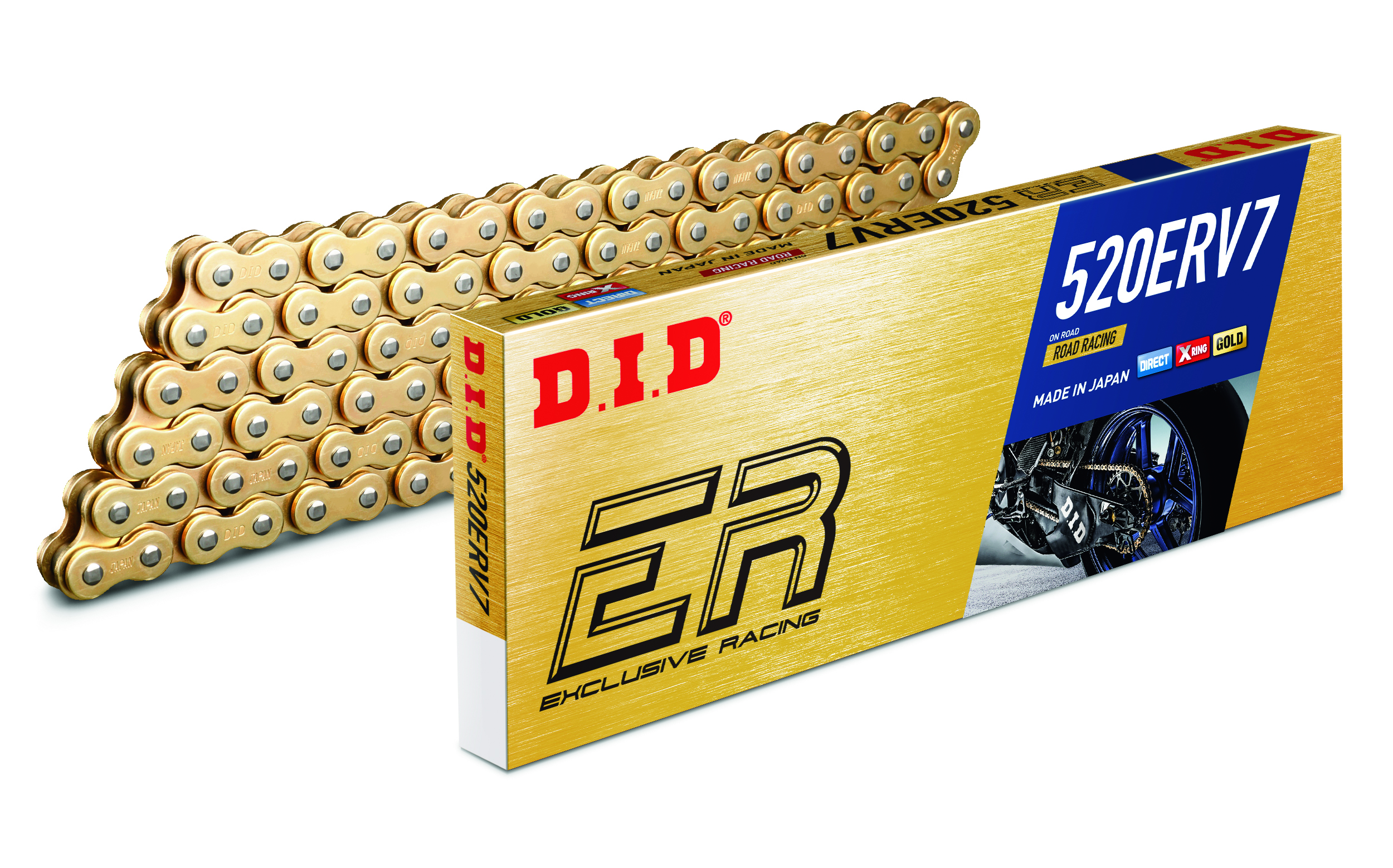 DID ŁAŃCUCH NAPĘDOWY DID520ERV7-106 EXCLUSIVE RACING