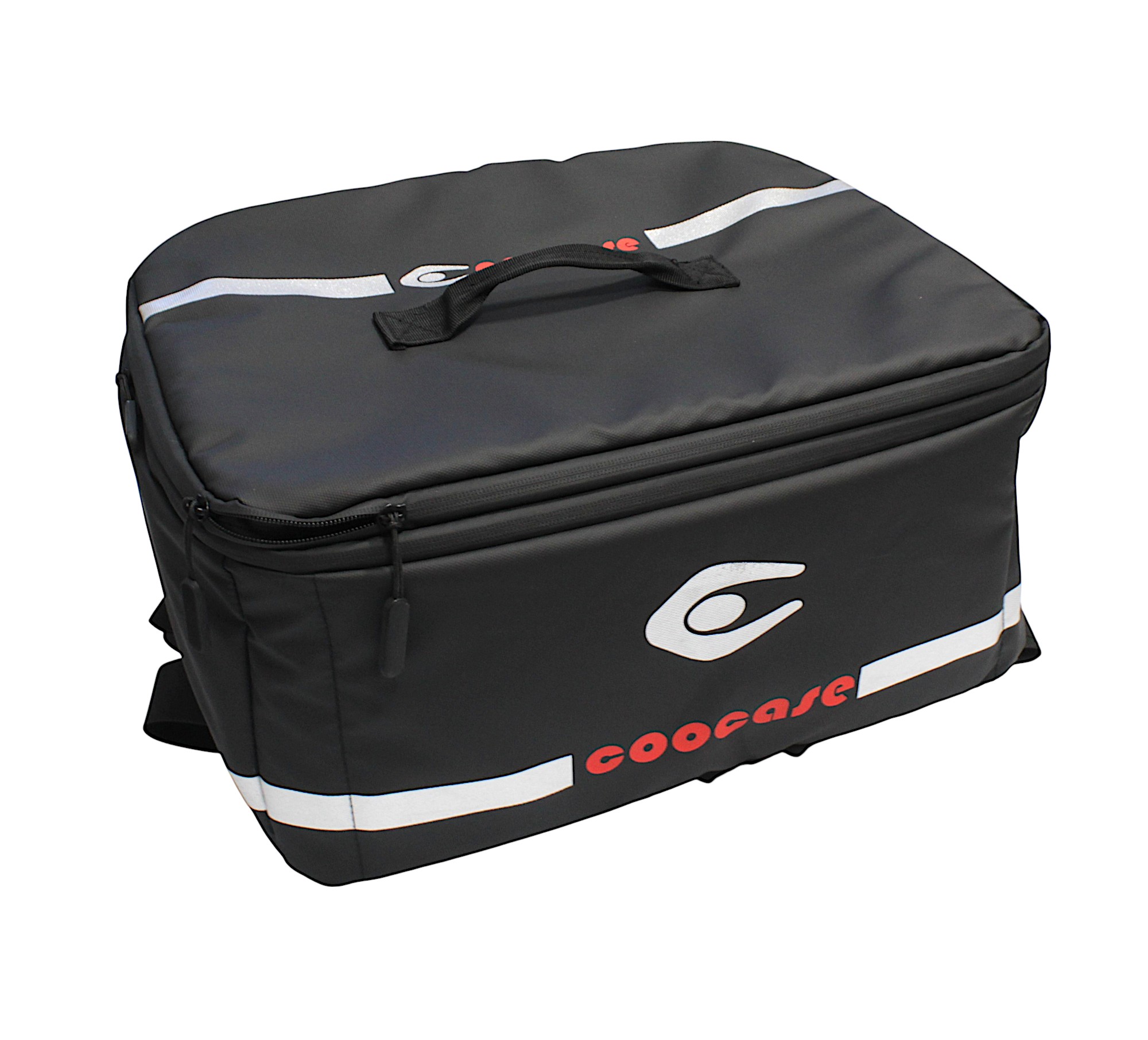 KUFER CENTRALNY ALUMINIOWY COOCASE 55L SZARY CAMO Z TORBĄ WEWNĘTRZNĄ