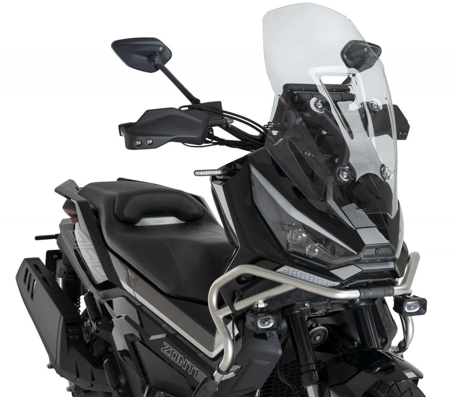 SZYBA PUIG V-TECH DO ZONTES 386G ADV 25-26(TOURING) LEKKO PRZYCIEMNIONA