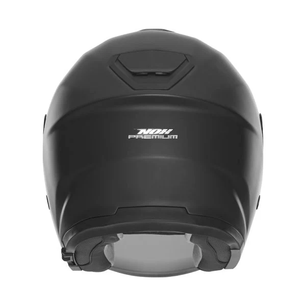 NOX WYPRZEDAŻ PREMIUM KASK OTWARTY JET Z BLENDĄ SPY KOLOR CZARNY MAT