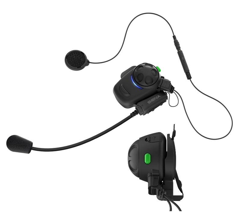 SENA INTERKOM MOTOCYKLOWY SMH5 MULTICOM BLUETOOTH 3.0 DO 700M Z MIKROFONEM NA PAŁĄKU I SZYBKIM MOCOWANIEM ( 1 ZESTAW ) (EL)
