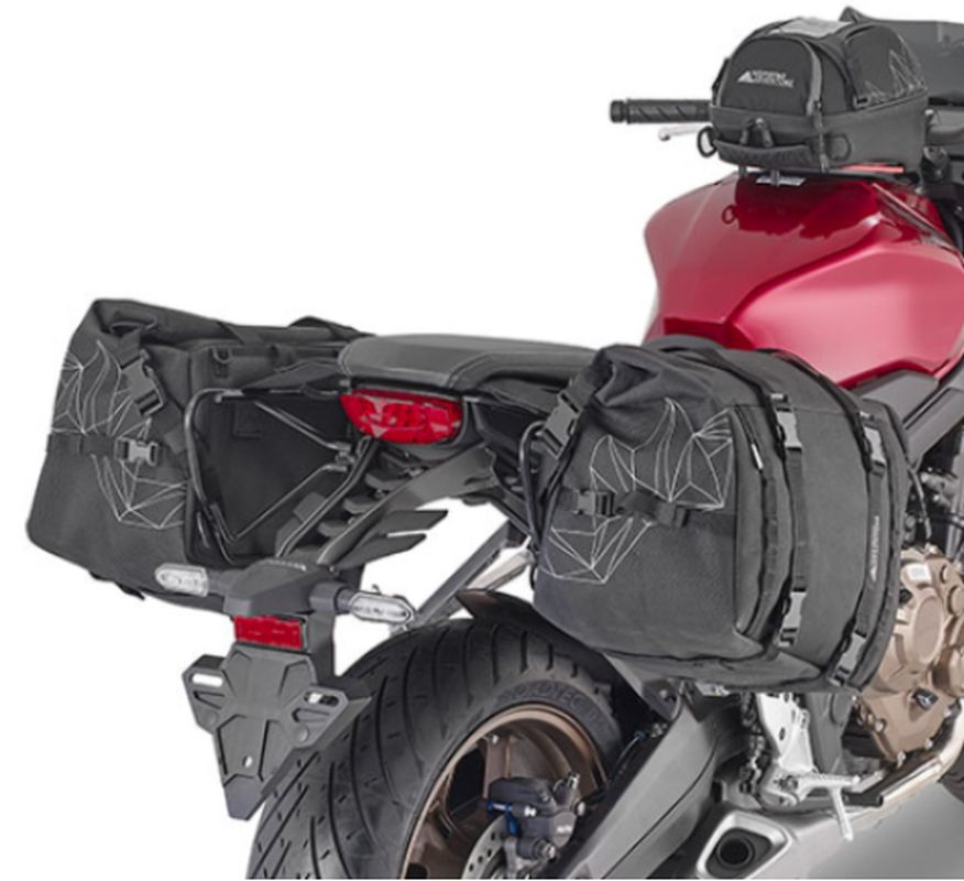 KAPPA ADAPTER DO ZAMONTOWANIA STELAŻA POD TORBY (SAKWY) BOCZNE TE1185K BEZ STELAŻA CENTRALNEGO KZ1185 HONDA CB 650R '21-'23