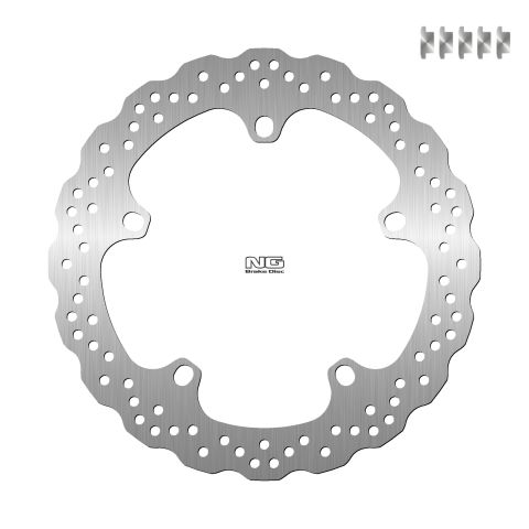 NG TARCZA HAMULCOWA PRZÓD BMW F 800/R850/F900R,1100,1150/K 1200/1300/1600 (320X181X4,8MM) (5X14,0MM) WAVE