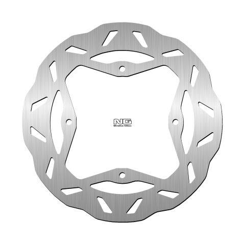 NG TARCZA HAMULCOWA PRZÓD SUZUKI RMZ250/450 '05-18, RMX450 '10-17 (250X118X3MM) (4X9,5MM) WAVE