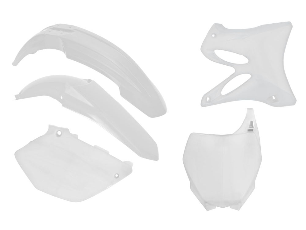 RACETECH (RTECH) KOMPLET PLASTIKÓW YAMAHA YZ 125/250 06-14 KOLOR BIAŁY (YAKIT302046,YA302E046) - WYPRZEDAŻ