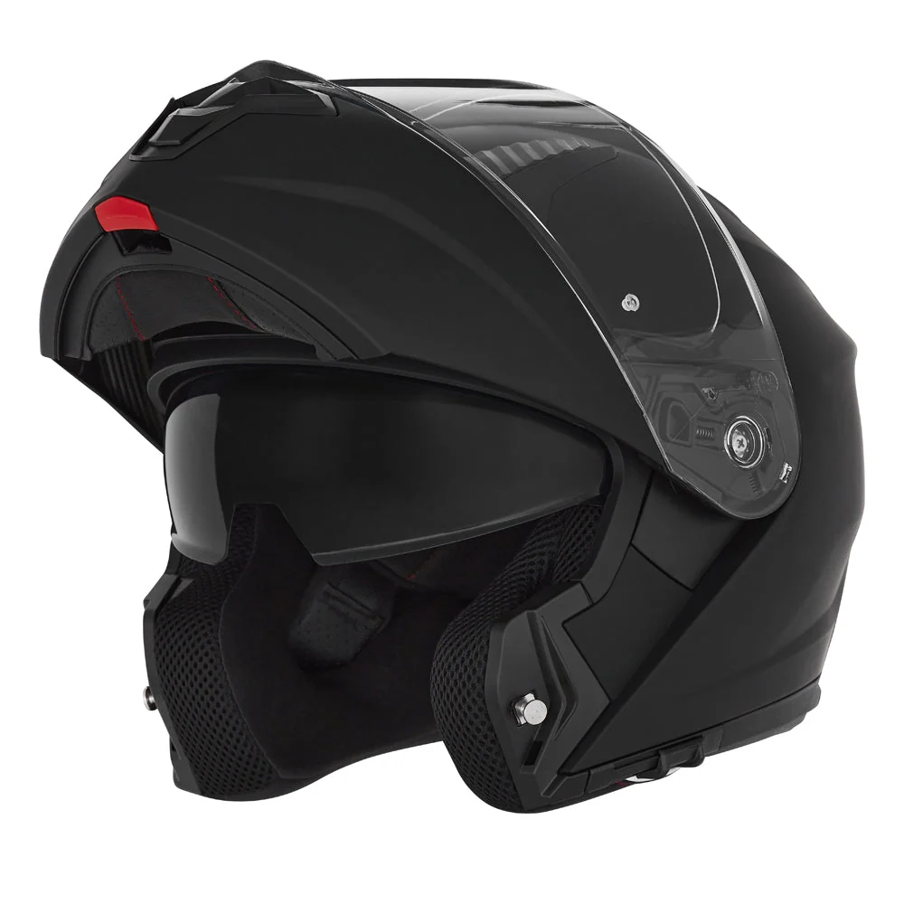 NOX KASK SZCZĘKOWY (FLIP-UP) Z BLENDĄ N968 KOLOR CZARNY MAT