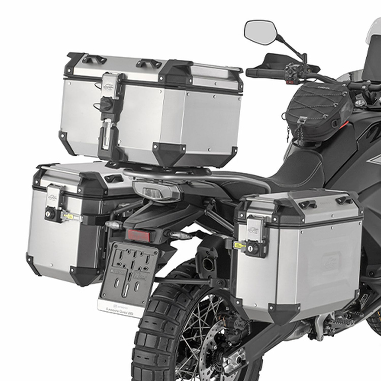 KAPPA 2026/09 STELAŻ KUFRÓW BOCZNYCH MONOKEY CAM SIDE CF MOTO 1000 MT-X '26 - POD KUFRY KFR K'FORCE ORAZ KVG K'VOYAGER ALU