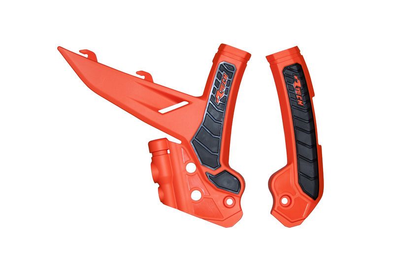 RACETECH (RTECH) OSŁONY RAMY (KOMPLET) BI-MATERIAL SUPER GRIP KTM EXC / EXCF 150 / 250 / 300 / 450 / 500 '24, SX 250 / 300 '23-2