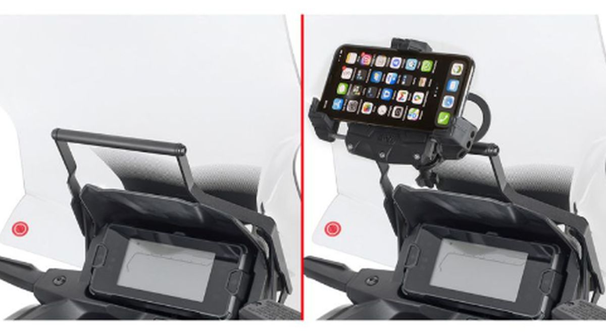 KAPPA POPRZECZKA DO ZAMONTOWANIA TOREB I MOCOWAŃ GPS / SMARTPHONE HONDA NC 750X '21-'24,