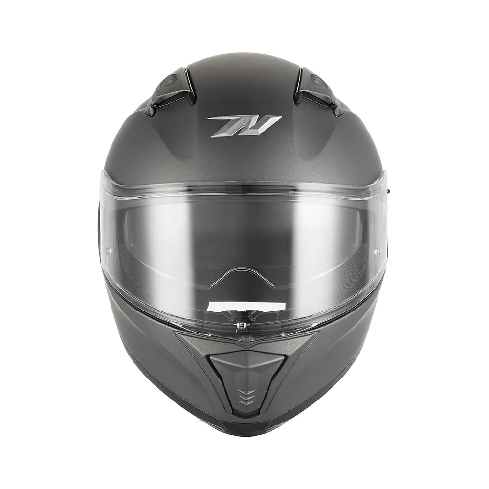 NOX KASK INTEGRALNY (FULL FACE) Z BLENDĄ N402 SOLID KOLOR TYTANOWY MAT