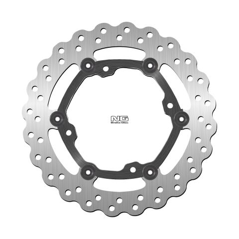 NG TARCZA HAMULCOWA PRZÓD SUZUKI RMZ 250 '07-'18 , RMZ 450 '05-'14, RMX 450 '10-'17 , PŁYWAJĄCA (250X118X3MM) (4X9,5MM) WAVE PŁY