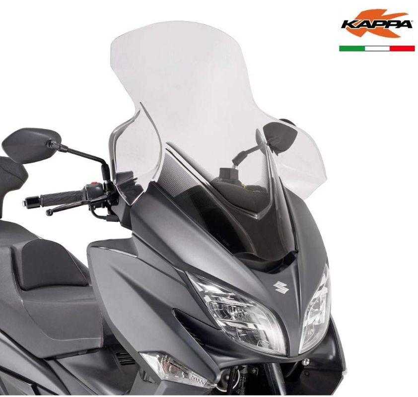 KAPPA SZYBA SUZUKI BURGMAN 400 '17-'25 75 x 76 CM PRZEZROCZYSTA