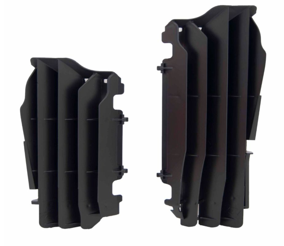 RACETECH (RTECH) OSŁONY (KRATKI) WLOTÓW CHŁODNIC POWIĘKSZONYCH KAWASAKI KXF 250 / KX 250XC '21-'24, KXF 450 / KX 450XC '19-'23 K