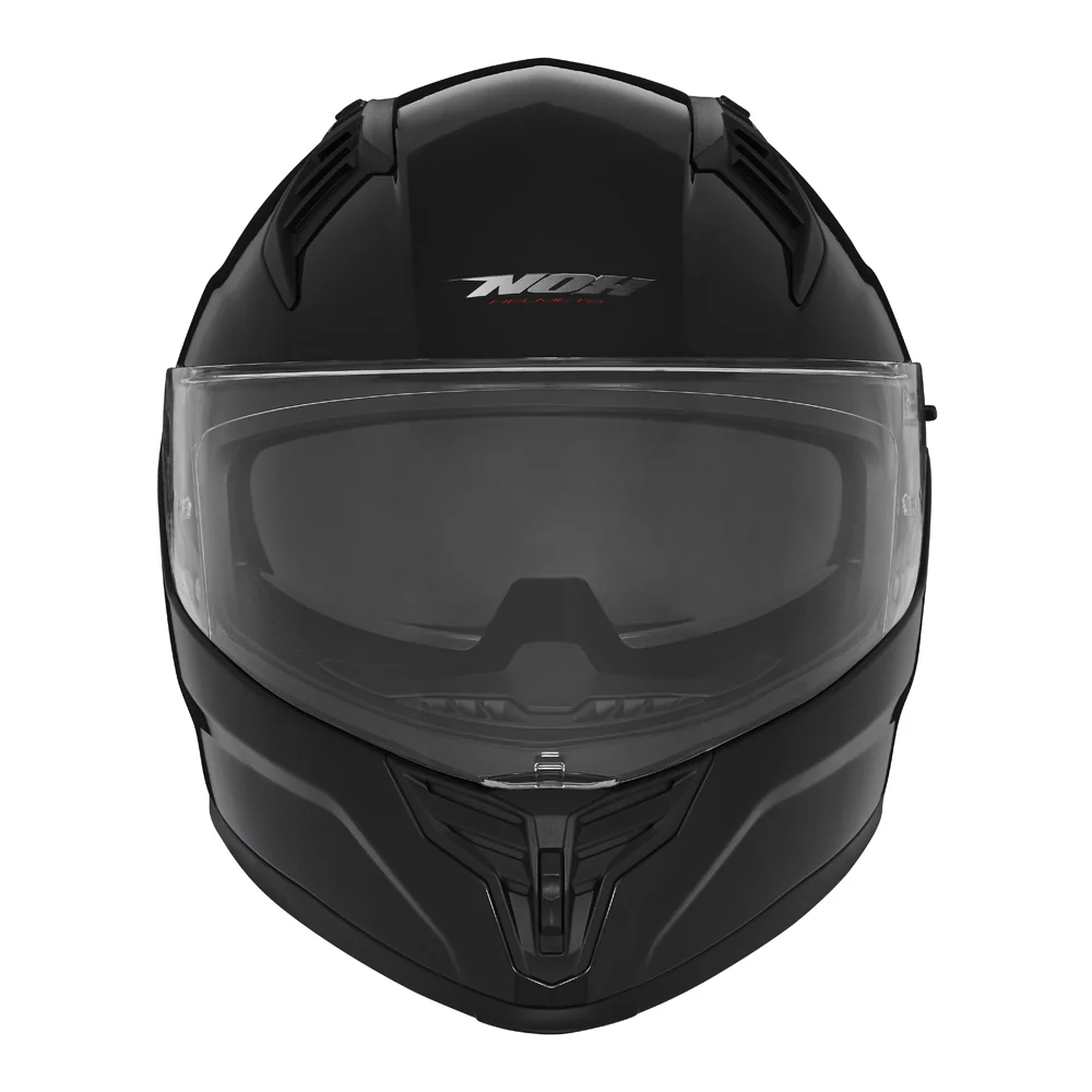 NOX WYPRZEDAŻ KASK INTEGRALNY (FULL FACE) Z BLENDĄ N401 KOLOR CZARNY POŁYSK