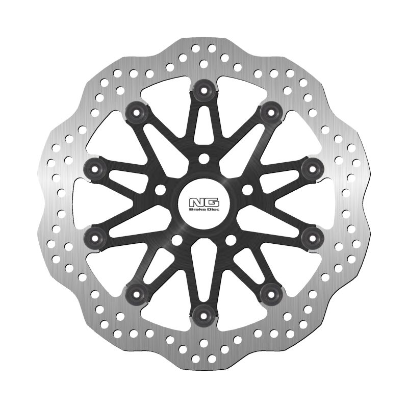NG TARCZA HAMULCOWA PRZÓD HONDA CB 500X '22, (296X46X4MM) (5X10,25MM) WAVE