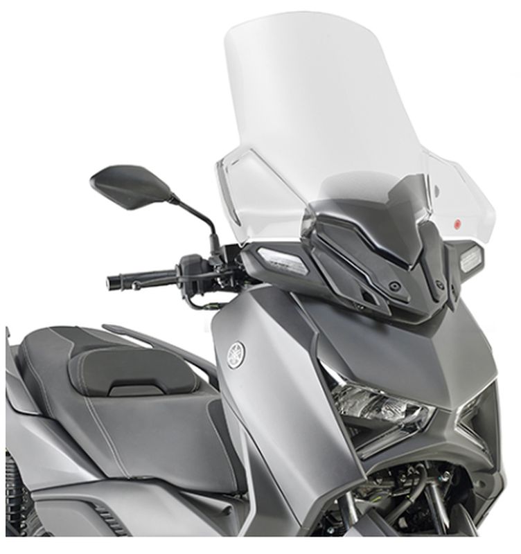 KAPPA SZYBA YAMAHA X MAX 125 '23-'25 X MAX 300 '23-'25, (73 X 62 CM) PRZEZROCZYSTA