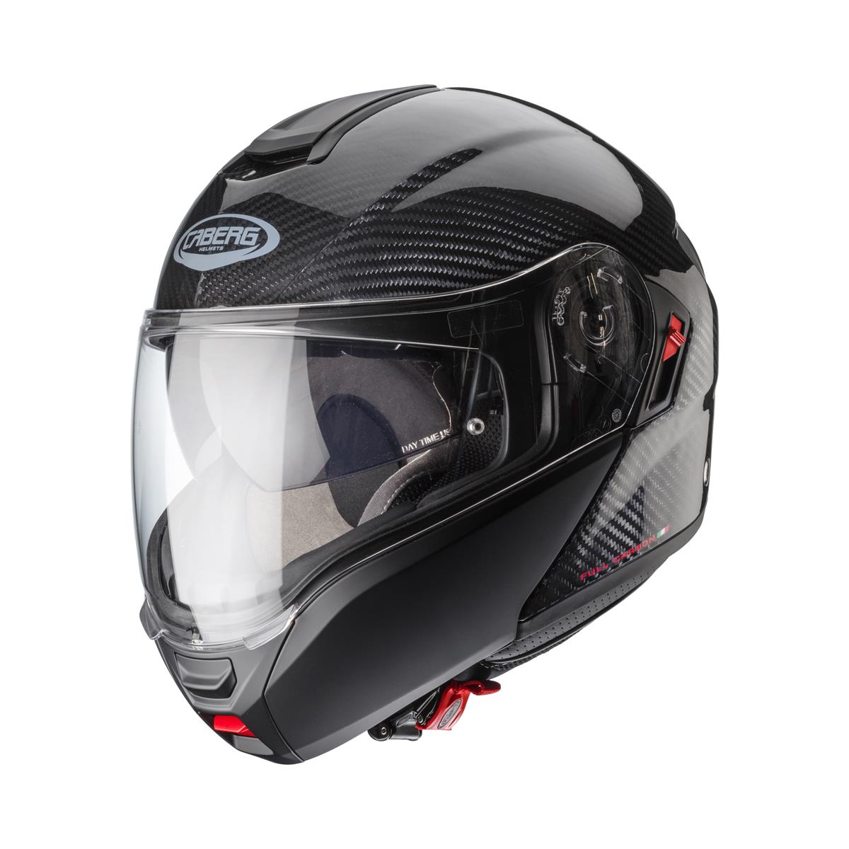 CABERG KASK SZCZĘKOWY FLIP-UP MODEL LEVO X CARBON KOLOR KARBON (PINLOCK W ZESTAWIE)