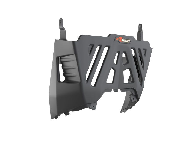 RACETECH (RTECH) OSŁONA SILNIKA Z TECHNOPOLIMERU (GÓRNA) YAMAHA T7 / TENERE 700 '25-'26, KOLOR CZARNY