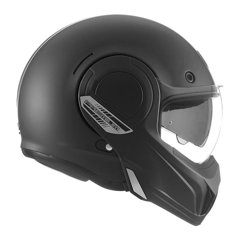 NOX WYPRZEDAŻ PREMIUM KASK SZCZĘKOWY (SZCZĘKA DO TYŁU) Z BLENDĄ STRATOS KOLOR CZARNY MAT ROZMIAR XXL