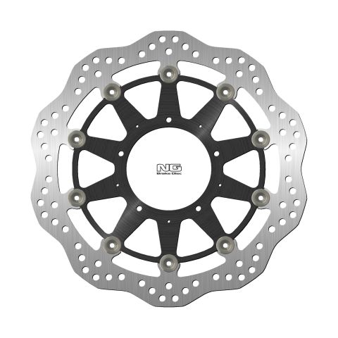 NG TARCZA HAMULCOWA PRZÓD HONDA VFR800F/VFR800X '19-20 (WERSJA BEZ ABS) (310X94X4,5MM) (5X6,5MM) WAVE PŁYWAJĄCA (ŚRODEK ALUMINIO