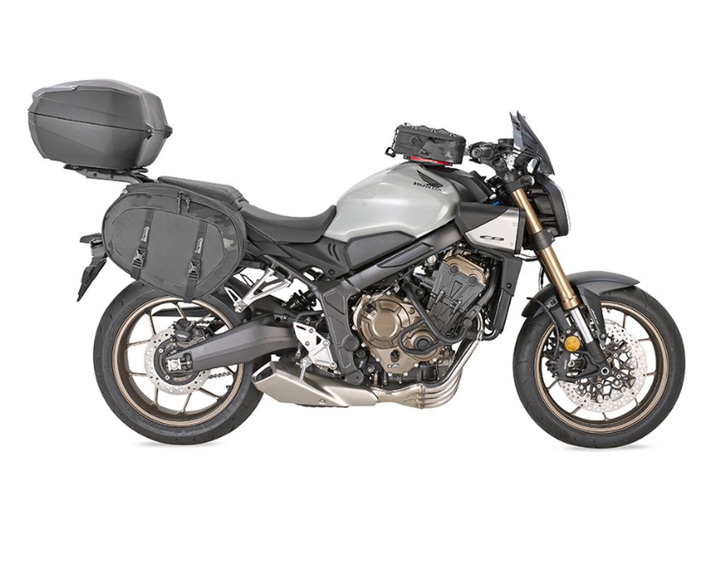 KAPPA GMOLE OSŁONY SILNIKA HONDA CB 650 R '24-'25, CZARNE