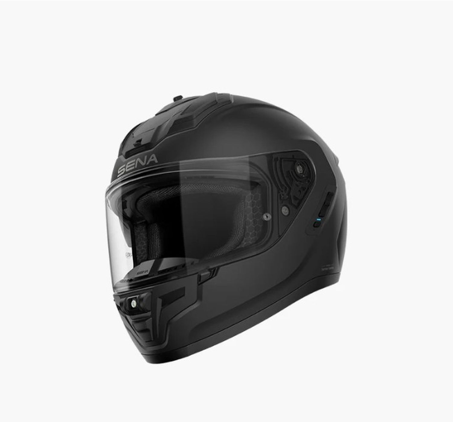 SENA 2026/07 KASK PHANTOM INTEGRALNY FIBERGLASS Z INTERKOMEM MESH 3.0 DO 2000M ORAZ SYSTEMEM AUDIO HARMAN KARDON ROZMIAR M KOLOR