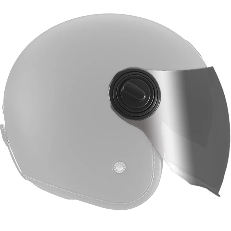 NOX CZĘŚCI WIZJER DO KASKU HERITAGE (NP106) KOLOR SREBRNY (SILVER)