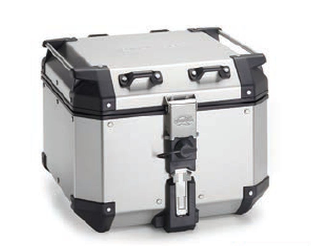 KAPPA KUFER CENTRALNY 42L MONOKEY KVG420A K'VOYAGER ALUMINIOWY KOLOR SREBRNY