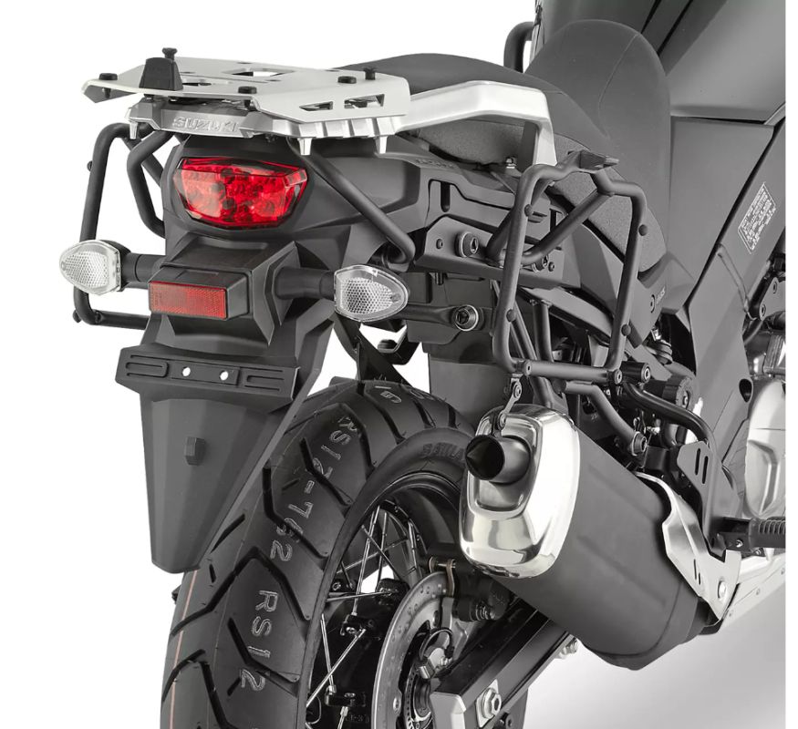 KAPPA STELAŻ KUFRÓW BOCZNYCH MONOKEY SUZUKI DL 650 V STROM '17-'24 - RÓWNIEŻ POD KUFRY MONOKEY KMS K'MISSION ALU