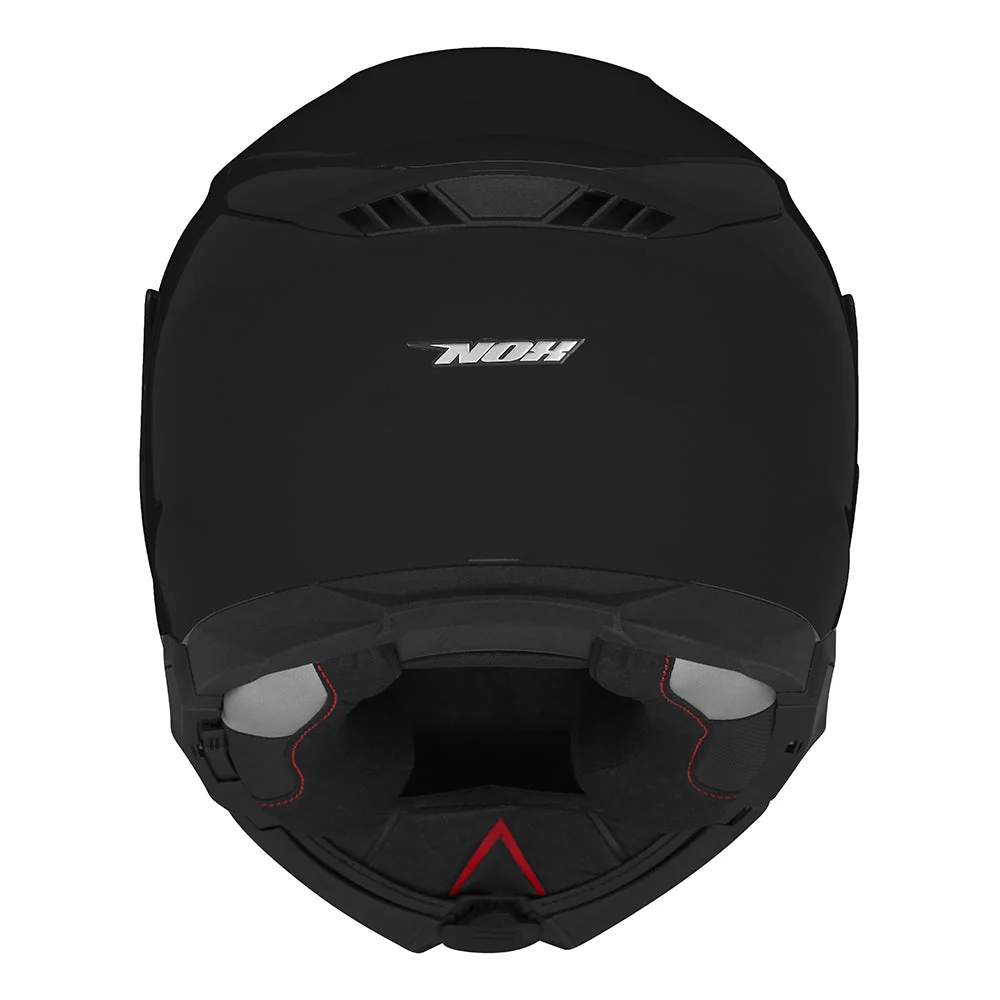 NOX KASK SZCZĘKOWY (FLIP-UP) Z BLENDĄ N967 SOLID KOLOR CZARNY POŁYSK (PINLOCK DO TEGO MODELU - FILMPINLOCK30DKS166)