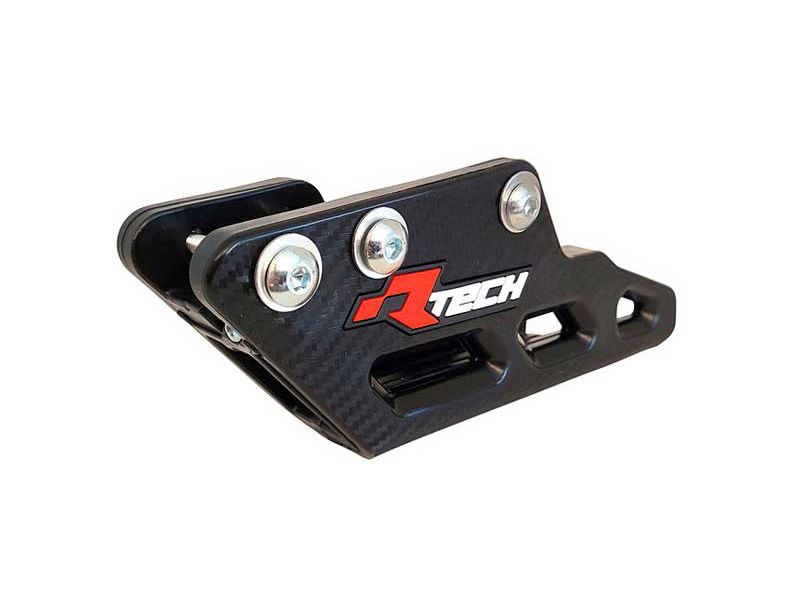RACETECH (RTECH) PROWADNICA ŁAŃCUCHA HONDA CRF 250 / 450 R / RX / X / L '07-'24 KOLOR CZARNY