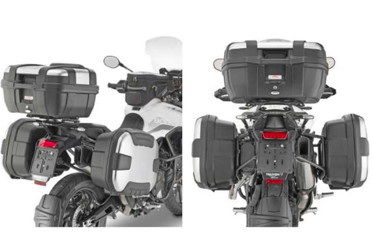 KAPPA STELAŻ KUFRÓW BOCZNYCH MONOKEY TRIUMPH TIGER 900 '20-'25, - RÓWNIEŻ POD KUFRY MONOKEY KMS K'MISSION ALU