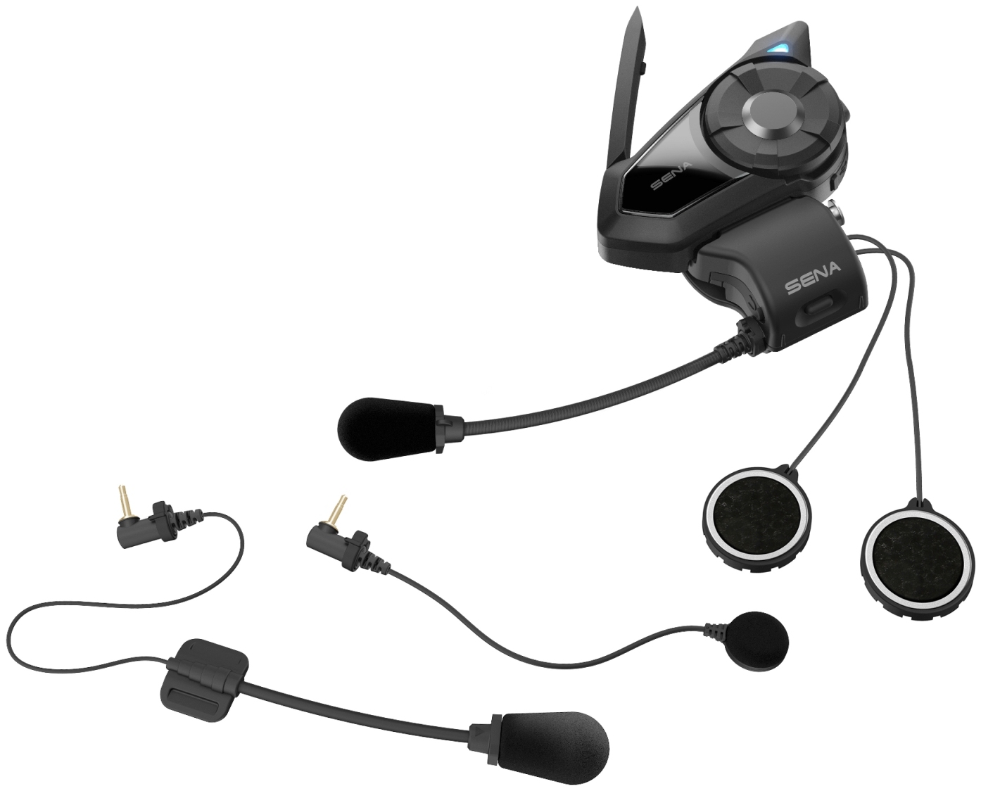 SENA INTERKOM MOTOCYKLOWY 30K MESH 2.0 BLUETOOTH 4.1 DO 2000M Z GŁOŚNIKAMI HD SPEAKERS I UNIWERSALNYM ZESTAWEM MIKROFONÓW ( BEZ 