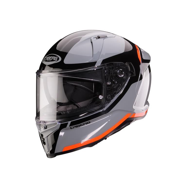 CABERG PROMOCJA KASK INTEGRALNY Z BLENDĄ MODEL AVALON X PURE KOLOR SZARY/CZARNY/CZERWONY FLUO