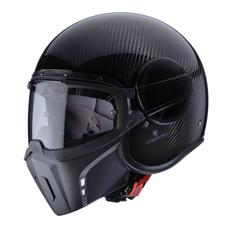 CABERG KASK OTWARTY JET MODEL GHOST X CARBON KOLOR KARBON