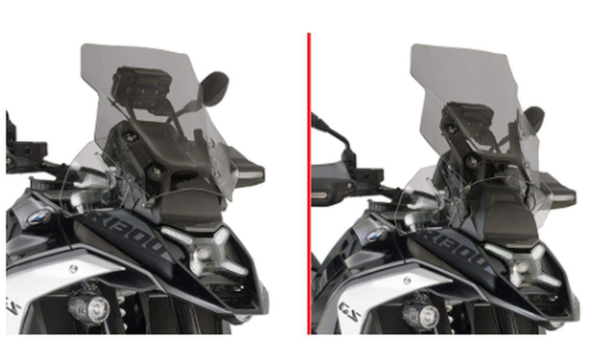 KAPPA SZYBA BMW R 1300 GS '24-'25 R 1300GS ADVENTURE '25 PRZYCIEMNIONA ( DO MODELI Z RADAREM)