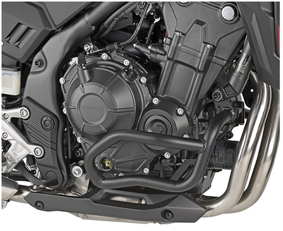 KAPPA GMOLE OSŁONY SILNIKA HONDA NX 500 '24-'25, CB 500 HORNET '24-'25 CZARNE