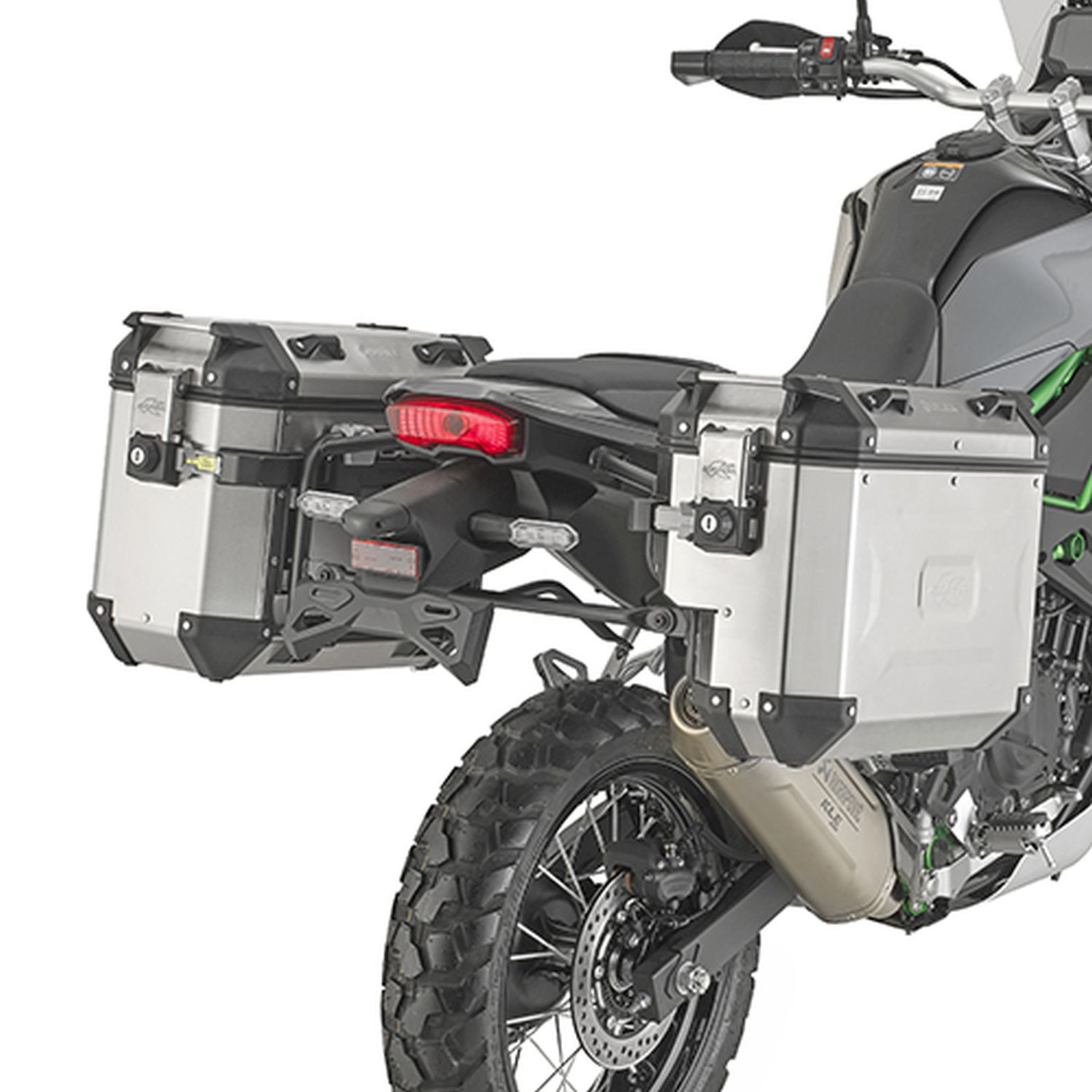 KAPPA 2026/09 STELAŻ KUFRÓW BOCZNYCH MONOKEY CAM SIDE KAWASAKI KLE 500 / SE '26, - POD KUFRY KVG K'VOYAGER ALU - PRAWY KVGS33 WC